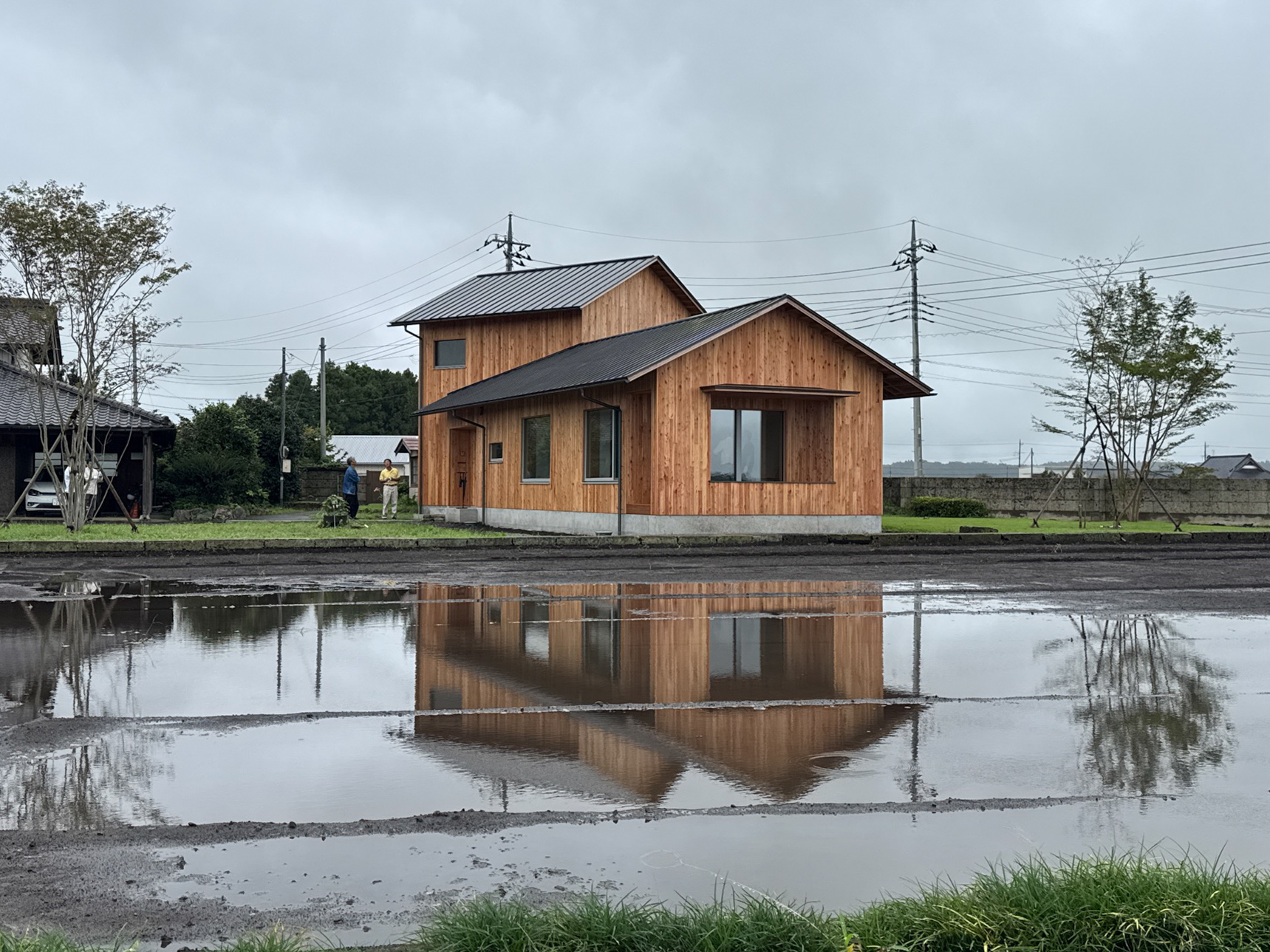 「芳賀町の家」見学会に参加させていただきました。