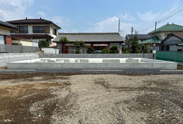 基礎完成