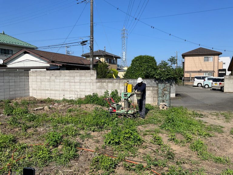地盤調査