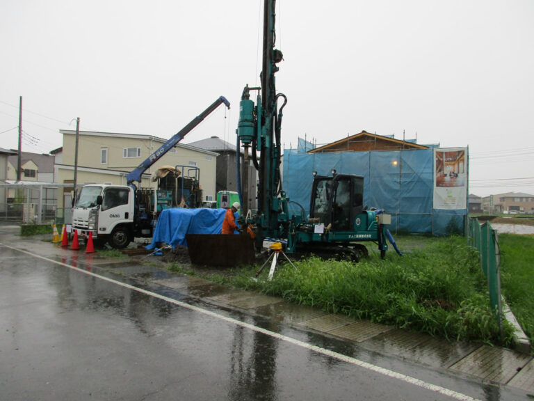 地盤補強工事